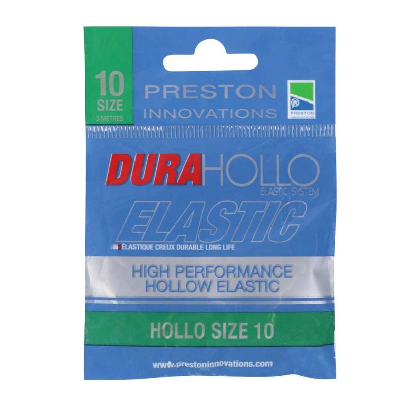 Preston Dura Hollo Elastic - Size 16 - Yellow