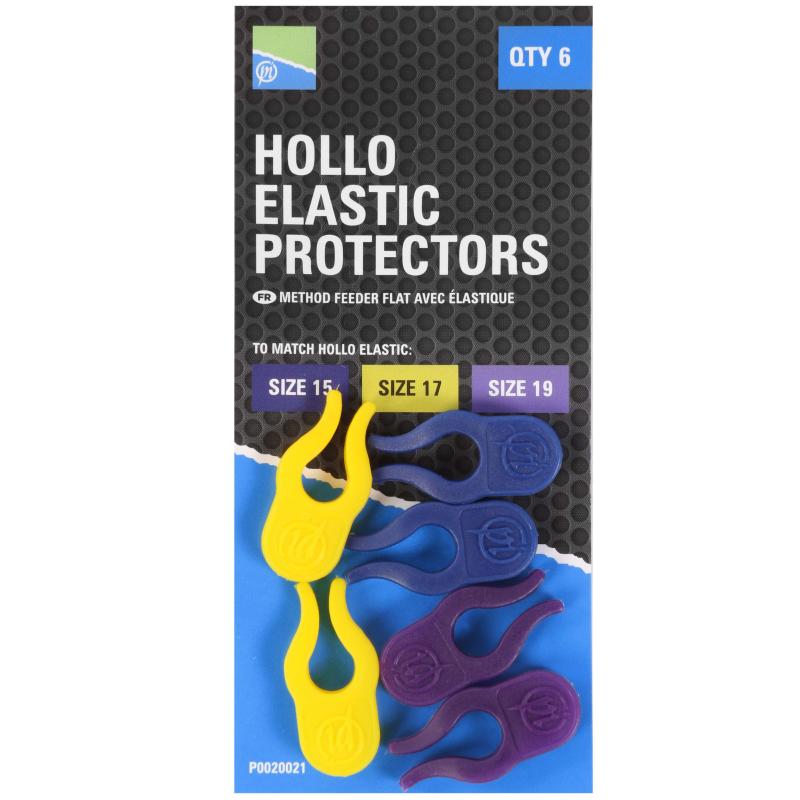 Preston Hollo Elastic Protector - Zw/Yl/Pur