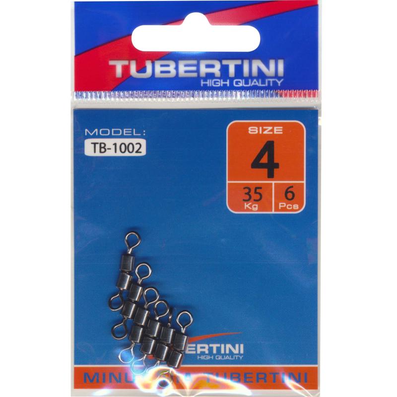 Tubertini swivel double TB-1002 size 04 cont.8 pcs.