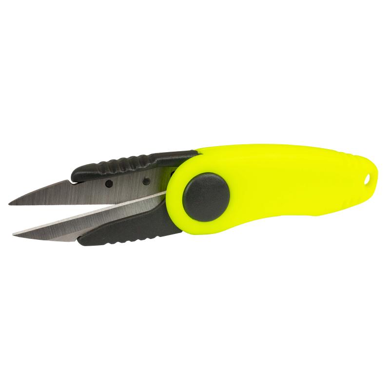FTM one-hand scissors, foldable Color: yellow