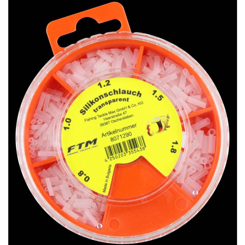 Tube en silicone Fishing Tackle Max transparent