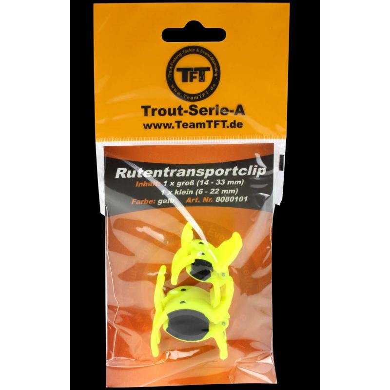 TFT Rutentransportclip (gelb) 2 Stück