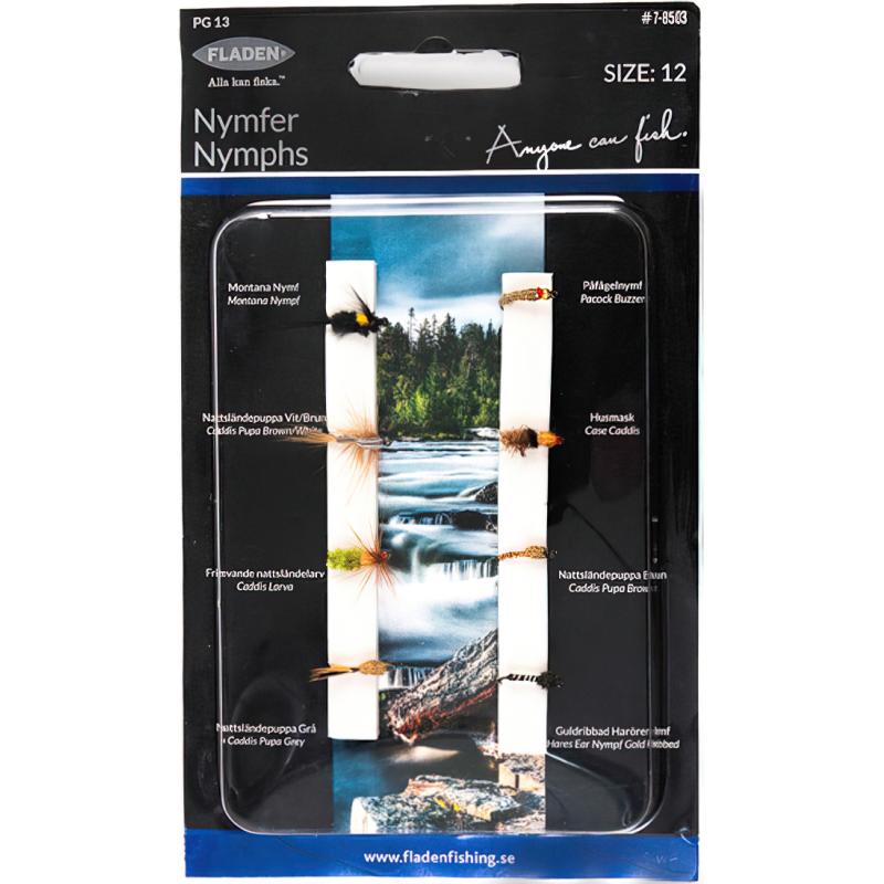 FLADEN nymphes taille 12 8pcs
