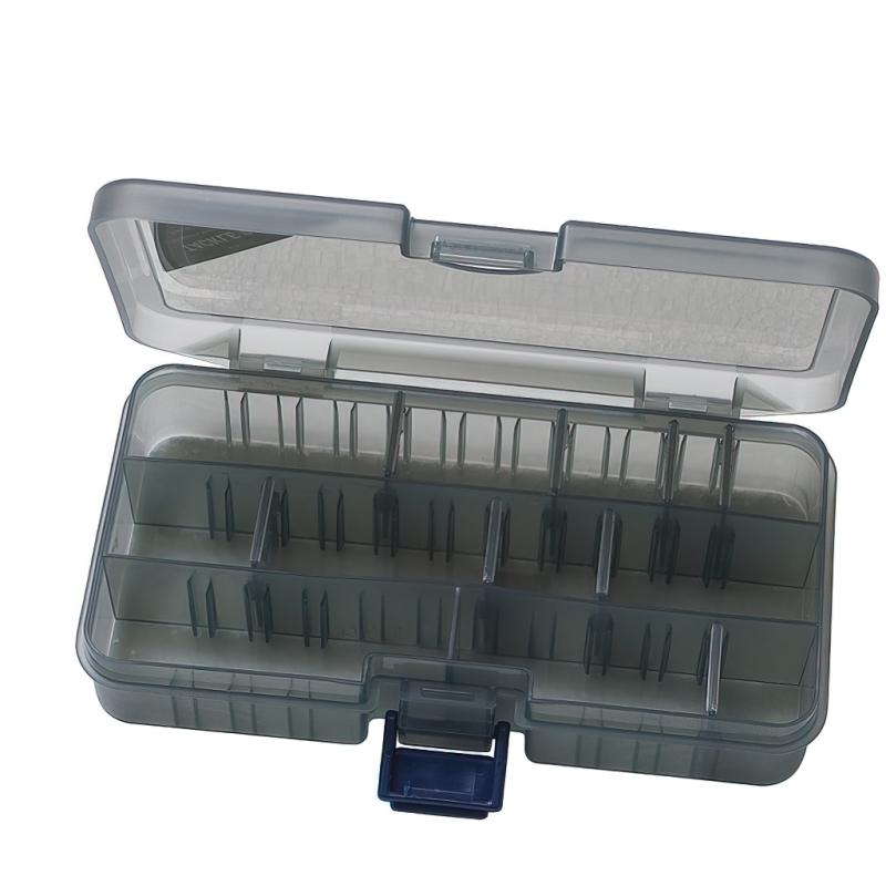 FLADEN Tackle Box smoke with free division 16.1 x 9.1 x 3.1cm