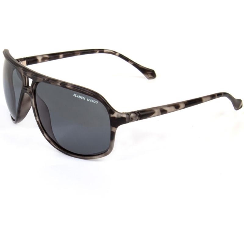 FLADEN sunglasses, polarized, matt gray camou frame gray lens