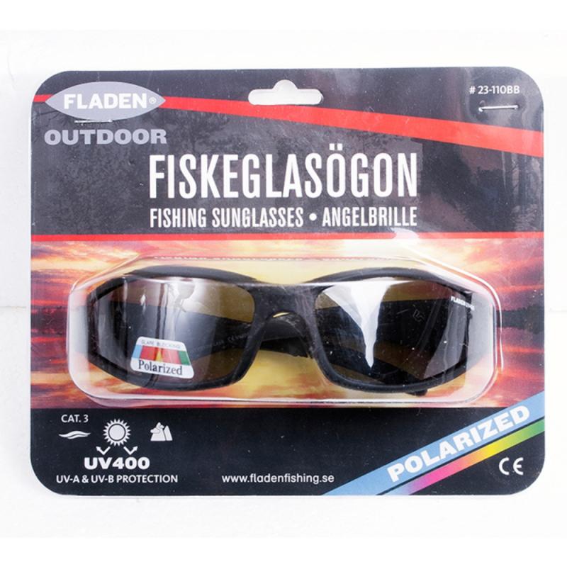 FLADEN Blisterpacked Polarized sunglasses Lake Black. gray lens