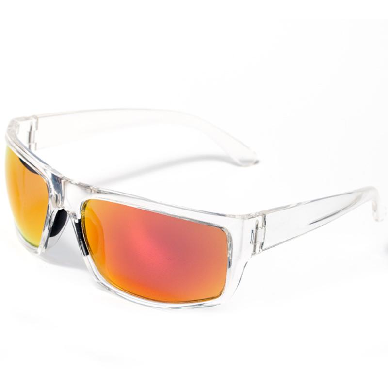FLADEN zonnebril, gepolariseerd, helder montuur oranje lens SB