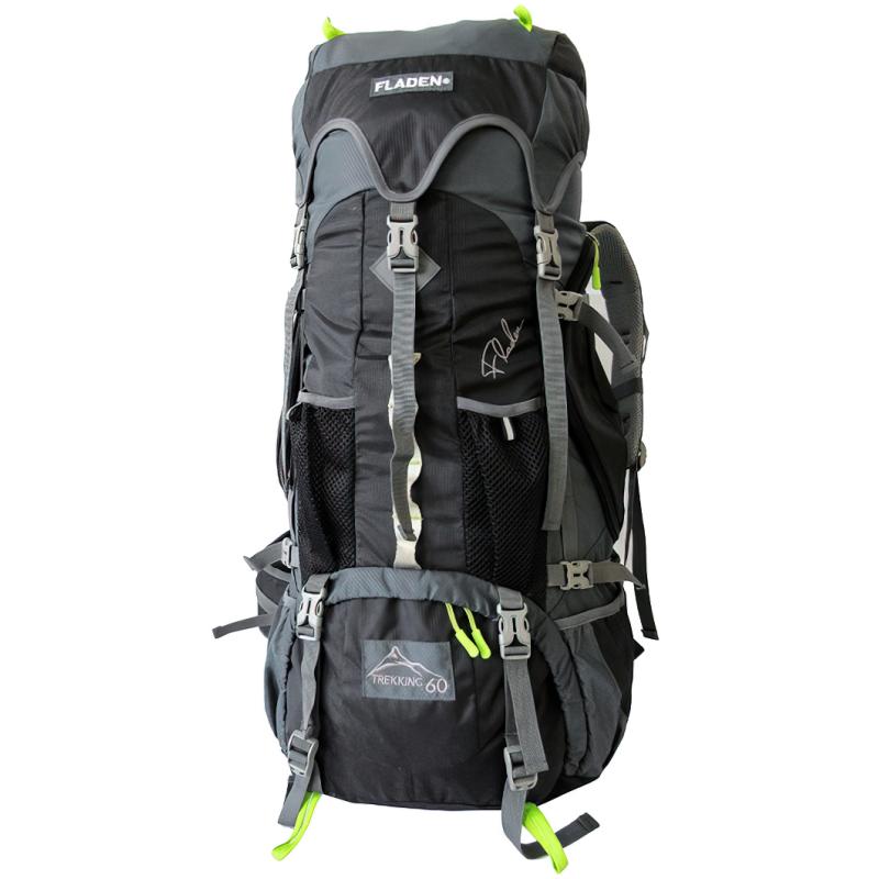 FLADEN Trekking Rucksack / Backpack 60L black
