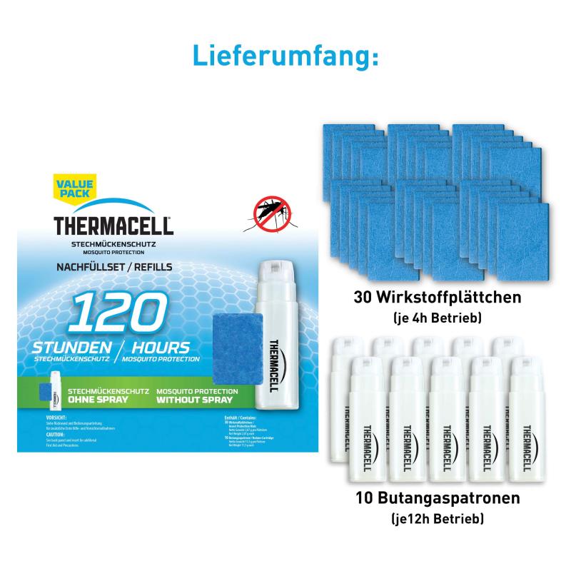Thermacell R-10 refill set 120 hours