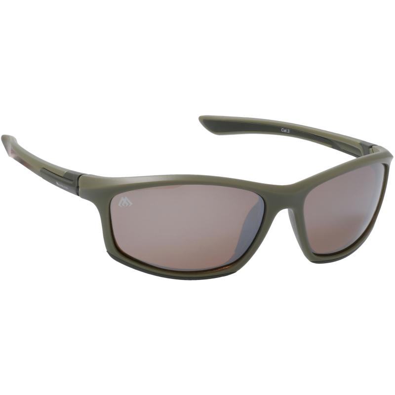 Mikado sunglasses - polarized - 7871 - brown with mirror effect