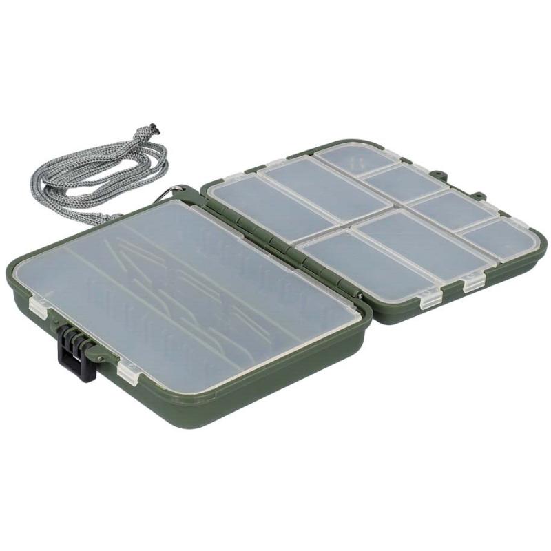 Mikado Box - Double Sided For Bait With Handle H376 (12.5X10.5X3.5cm)