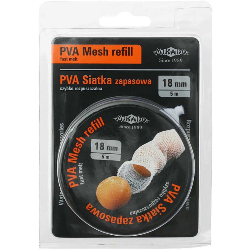 Mikado Pva - Mesh Refill Pack Quick Dissolve 18mm/5M