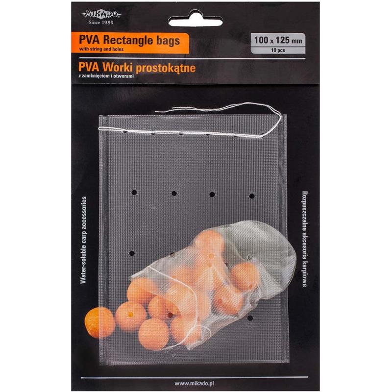 Mikado Pva - Bags With Holes And Strap 101X125mm - 10 pcs.