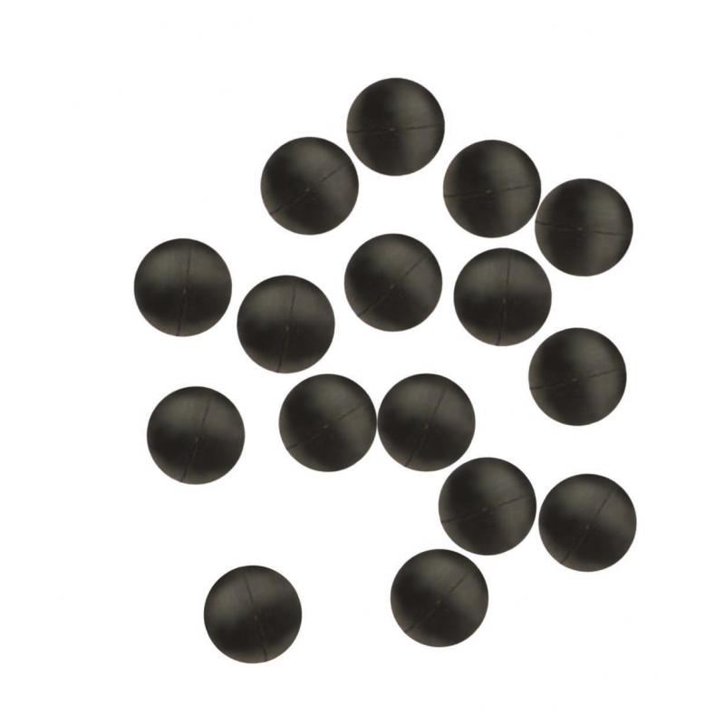 Paladin rubber kraal zwart 3mm SB20