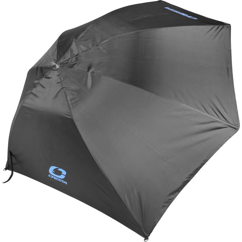 Parapluie Latéral Plat Cresta Noir 125Cm