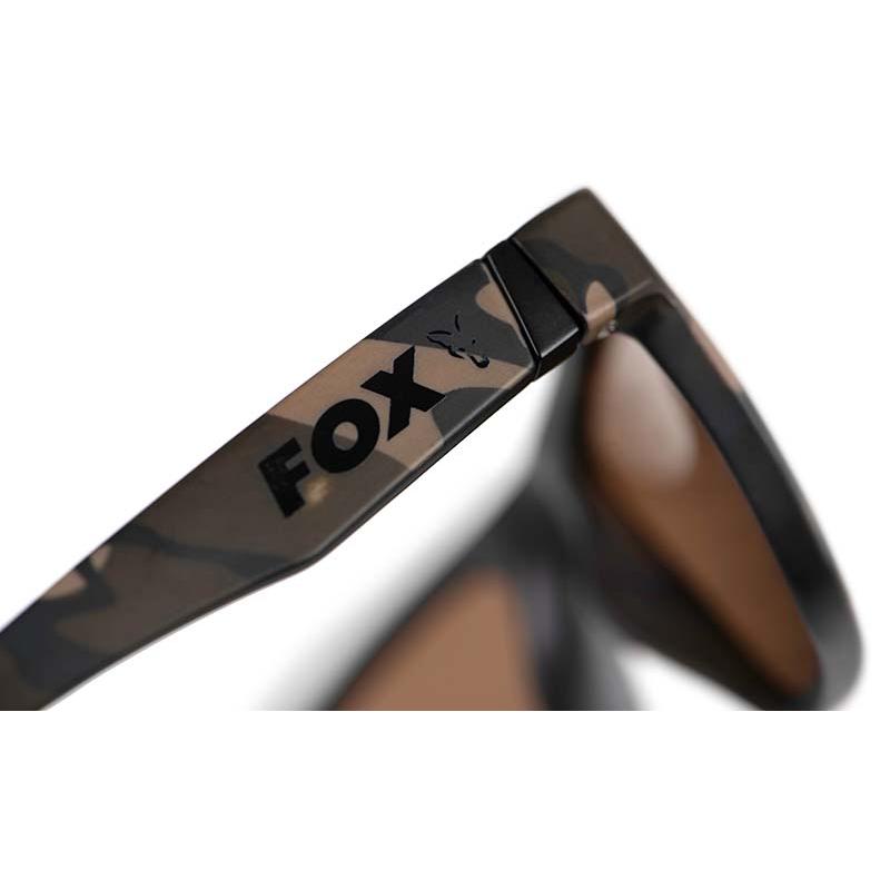 Fox Avius - Camo/zwart - Bruine lens