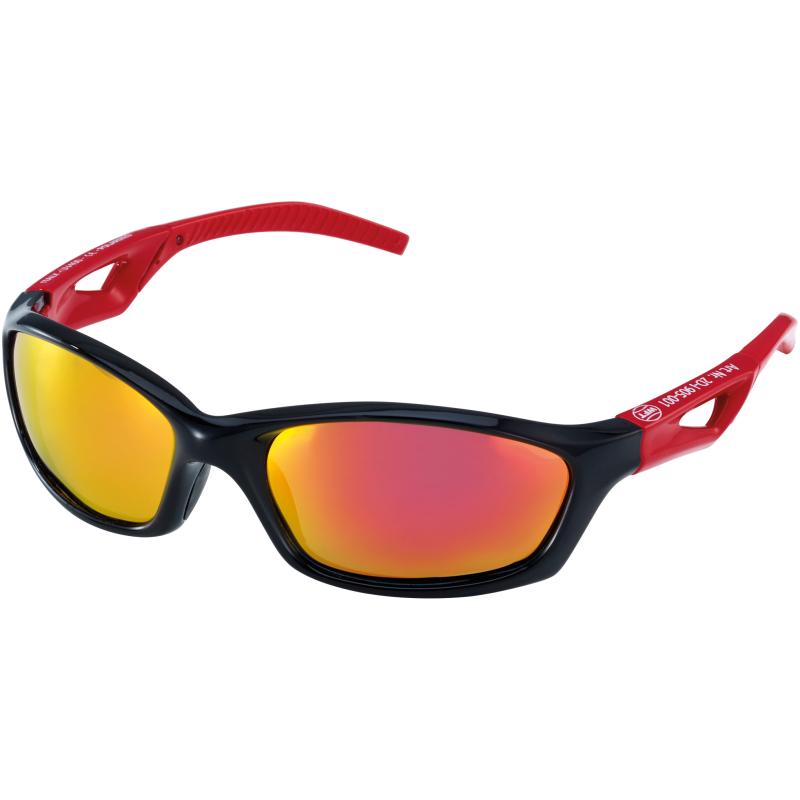WFT zonnebril gepolariseerd zwart / rood / goud