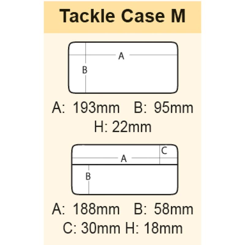 MEIHO Tackle Case M transparent
