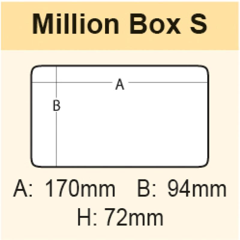 MEIHO Million Box S clear