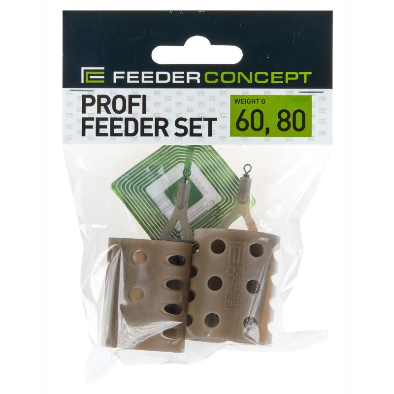 Feeder Concept feeder PROFI ovale 60/80g 2pcs. ensemble