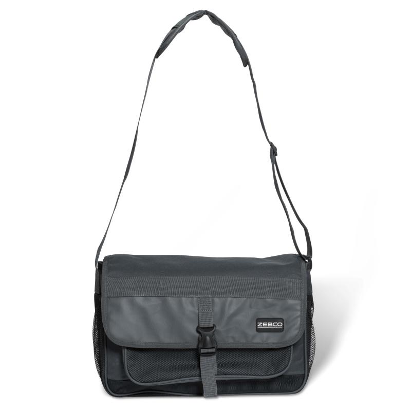 Zebco Shoulder Bag L:40cm W:28cm H:5cm green/gray 0,45kg