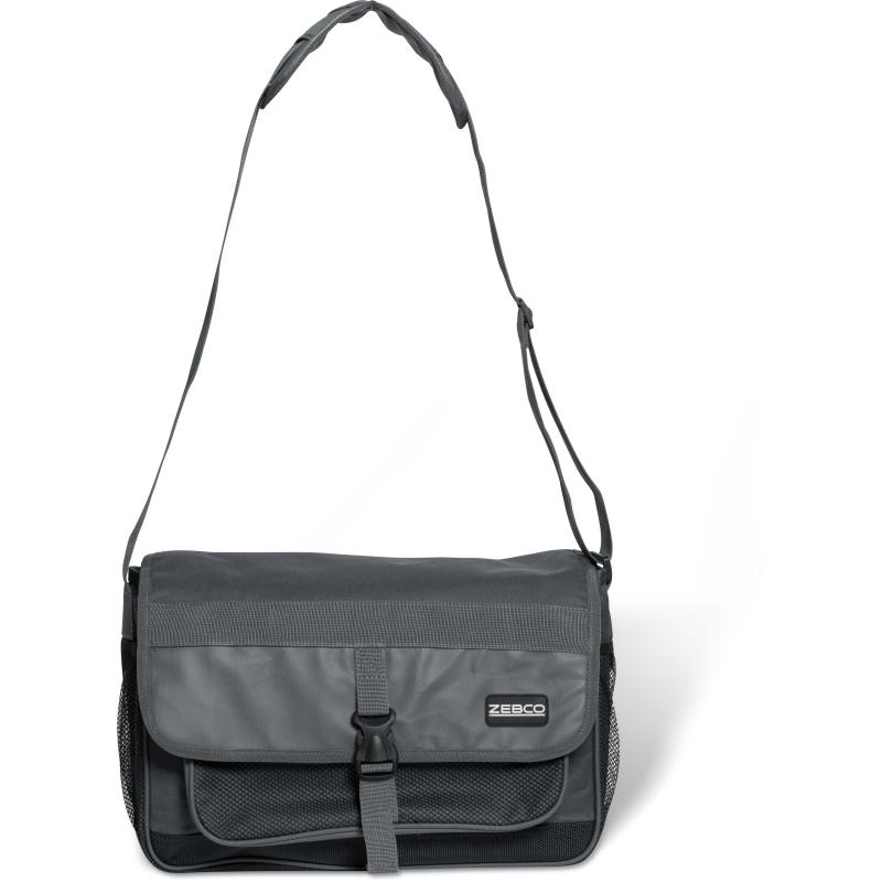 Zebco Shoulder Bag L:40cm W:28cm H:5cm green/gray 0,45kg