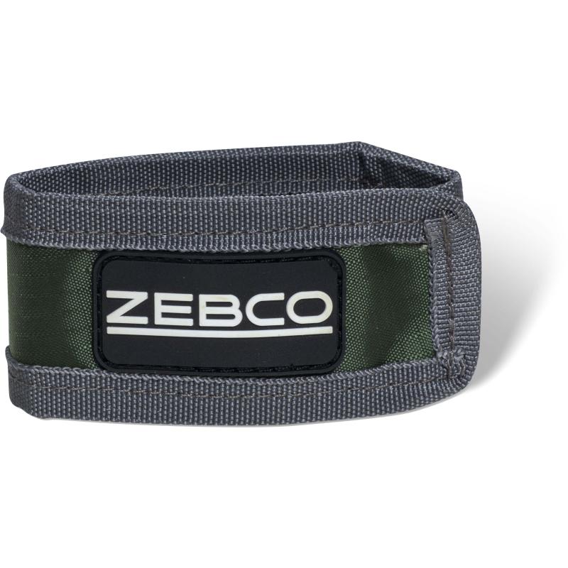 Zebco rod velcro tape L:1cm W:18cm H:4cm green/gray 40g
