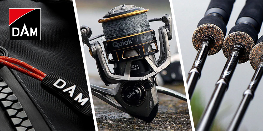 DAM Ruten und Rollen für Angler