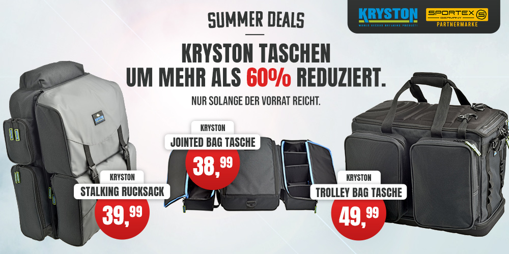 Kryston Taschen um mehr als 60% reduziert