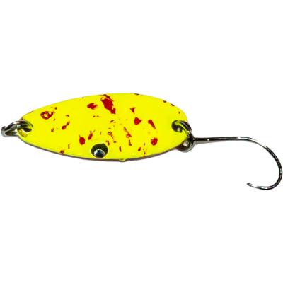 Lion Sports Torpedo Trout Spoon 1,7 g red/yellow