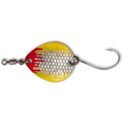 Magic Trout Spoon 2,1g Bloody Blades perl/gelb
