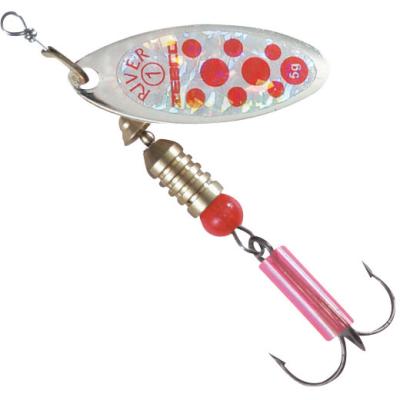 ZEBCO River Spinner F.:silver/red, 2
