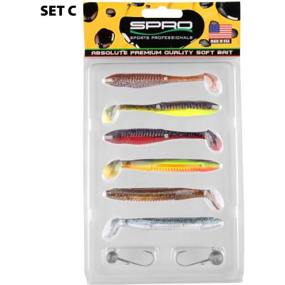 Spro Ready 4 Fish Kit 9Cm C 6pcs.