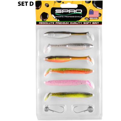 Spro Ready 4 Fish Kit 9Cm D 6pcs.