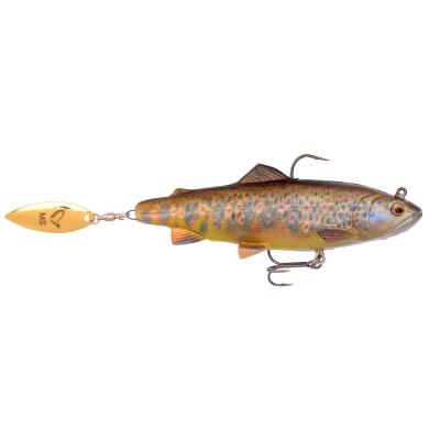Savage Gear 4D Trout Spin Shad 11cm 40g MS 03-Dark Brown Trout