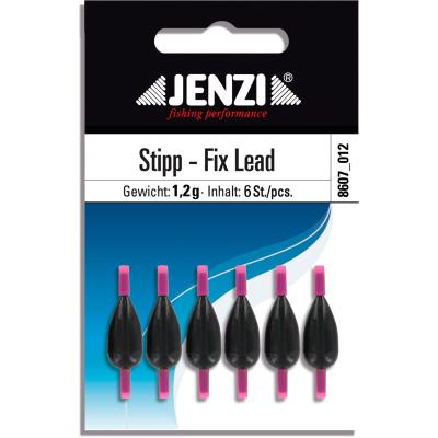 Stipp-Fix-Lead Tropfenblei mit Silikonschlauch Anzahl 6 St/SB 1,2 g