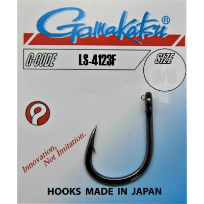 Gamakatsu Hook Ls-4123F Black #8/0