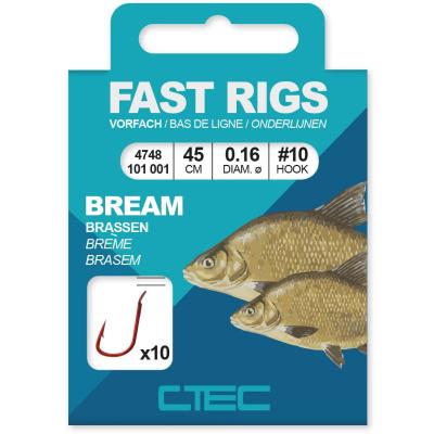 Ctec Fast Rigs Bream 45cm #10-0.16mm