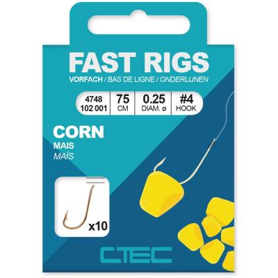 Ctec Fast Rigs Corn 75cm #4-0.25mm