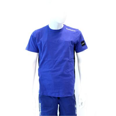 Shimano T-Shirt L Royal Blue
