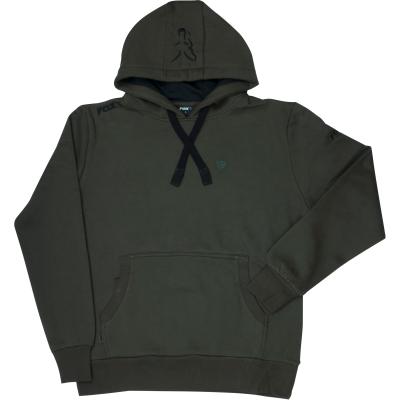 FOX Green / black hoodie L