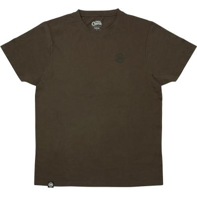 FOX Chunk dark khaki classic T-shirt L