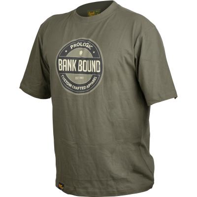 Prologic Bank Bound Badge T-shirt Groen L