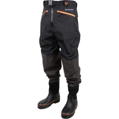 Savage Gear Breathable Waist Wader Boot Foot Cleated 40/41 - 6/7
