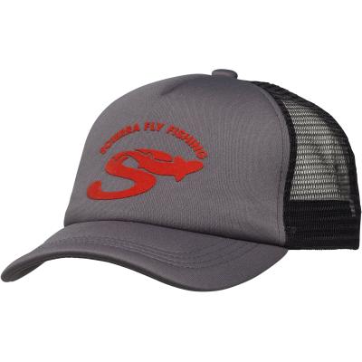 SCIERRA Logo Trucker Cap One Size Sedona Grey
