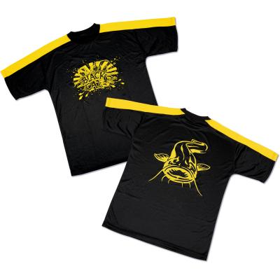 Black Cat XL Dryfit Shirt geel/zwart