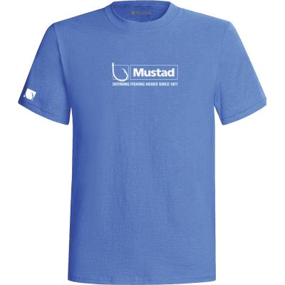 T-shirt Mustad Gr. XL bleu