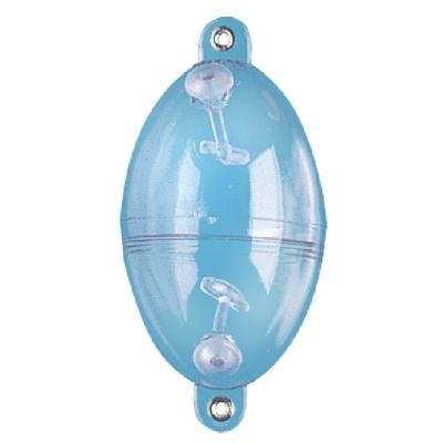 JENZI Wasserkugel Oval mit Metallösen, transparent, Original Buldo 8,0g