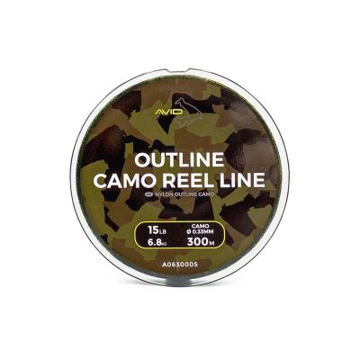 Avid Outline Camo Reel Line 15Lb 300M
