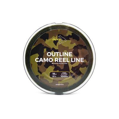 Avid Outline Camo Reel Line 18Lb 1000M